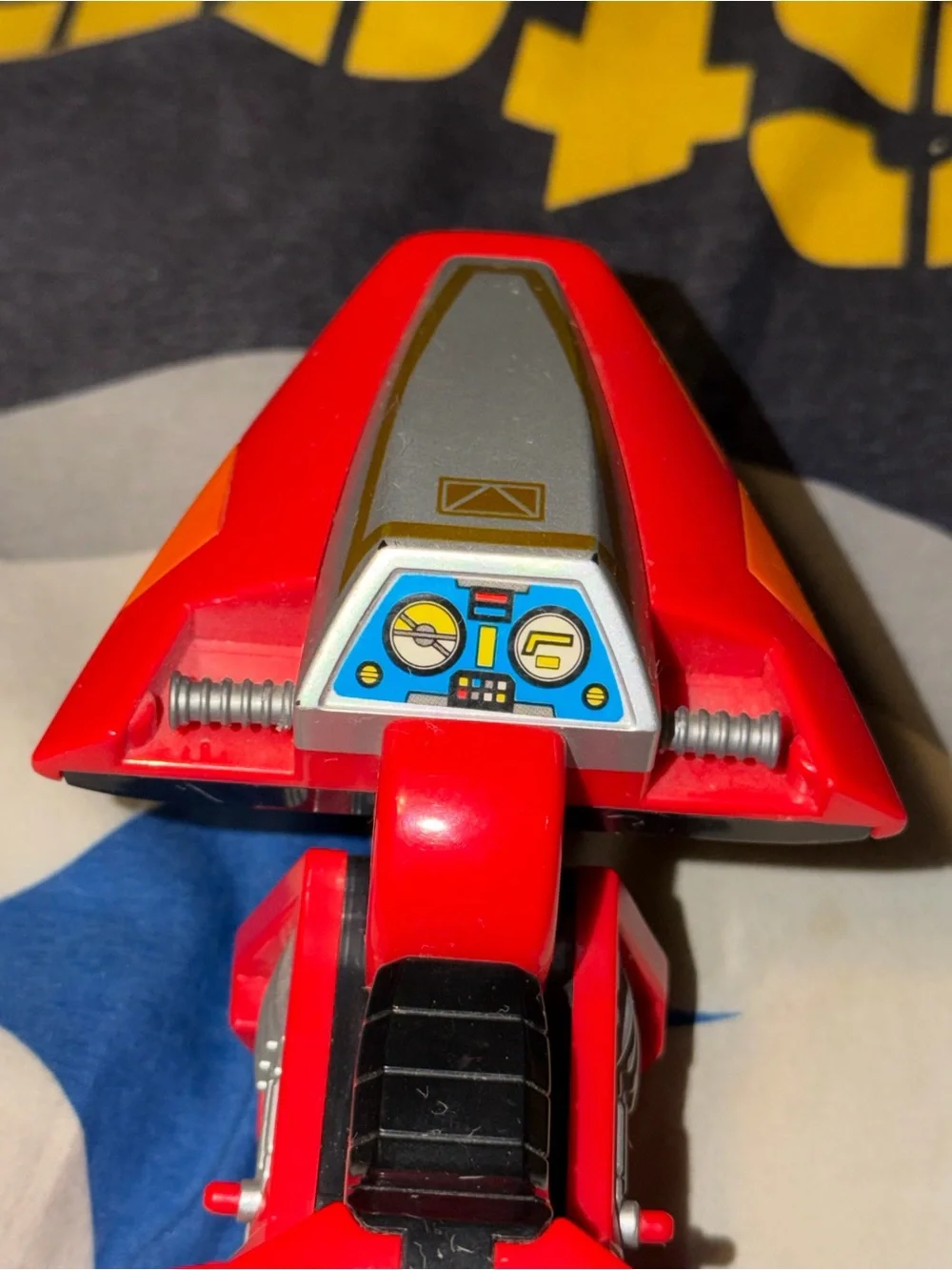 Bandai 1997 Power Rangers Galaxy Glider Bike Toy Vintage Classic Used Pre Owned.